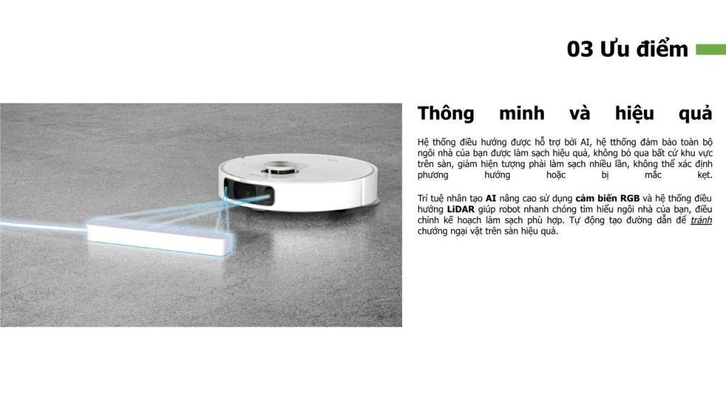 Đặc điểm robot hút bụi lau sàn thông minh Dreame L10s Ultra