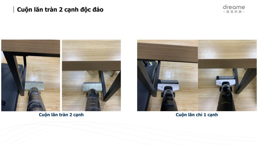 Dreame H12 Pro - Cuộn lăn tràn 2 cạnh