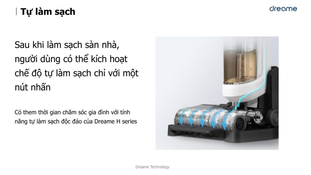 Dreame H12 Pro - Tự làm sạch