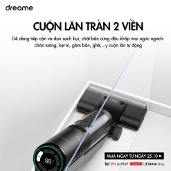 Máy hút bụi lau sàn khô & ướt cầm tay không dây thông minh Dreame H12 Pro - Bản Châu Âu