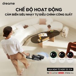 Máy hút bụi lau sàn khô & ướt cầm tay không dây thông minh Dreame H12 Pro - Bản Châu Âu