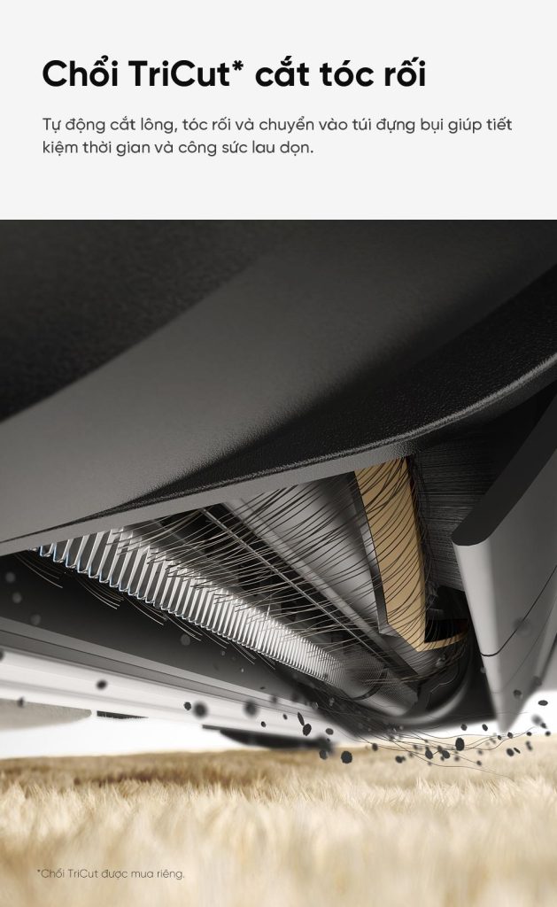 Dreame L10s Ultra Gen 2 - Chổi TriCut 
