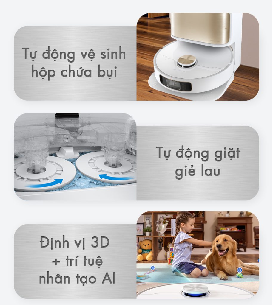 Dreame L10s ultra SE thiết bị lau dọn chuyên nghiệp