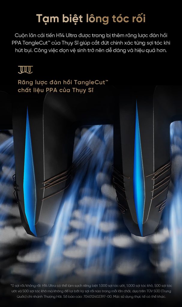 Máy hút bụi lau nhà cầm tay không dây Dreame H14 Ultra - Cuộn lăn cải tiến