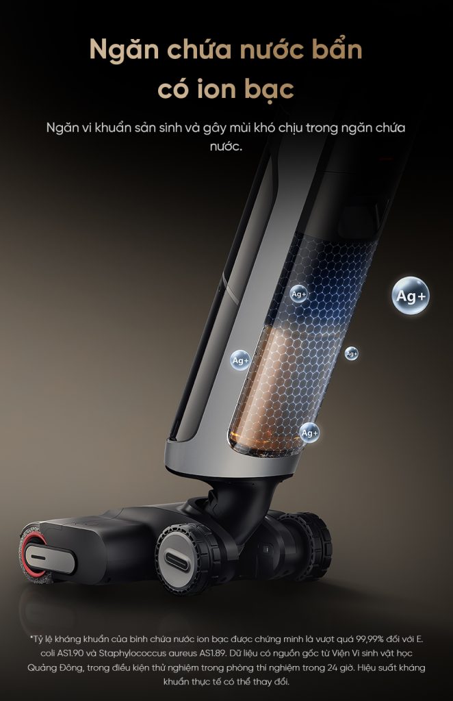 Máy hút bụi lau nhà cầm tay không dây Dreame H14 Ultra - Ngăn chứa nước bẩn