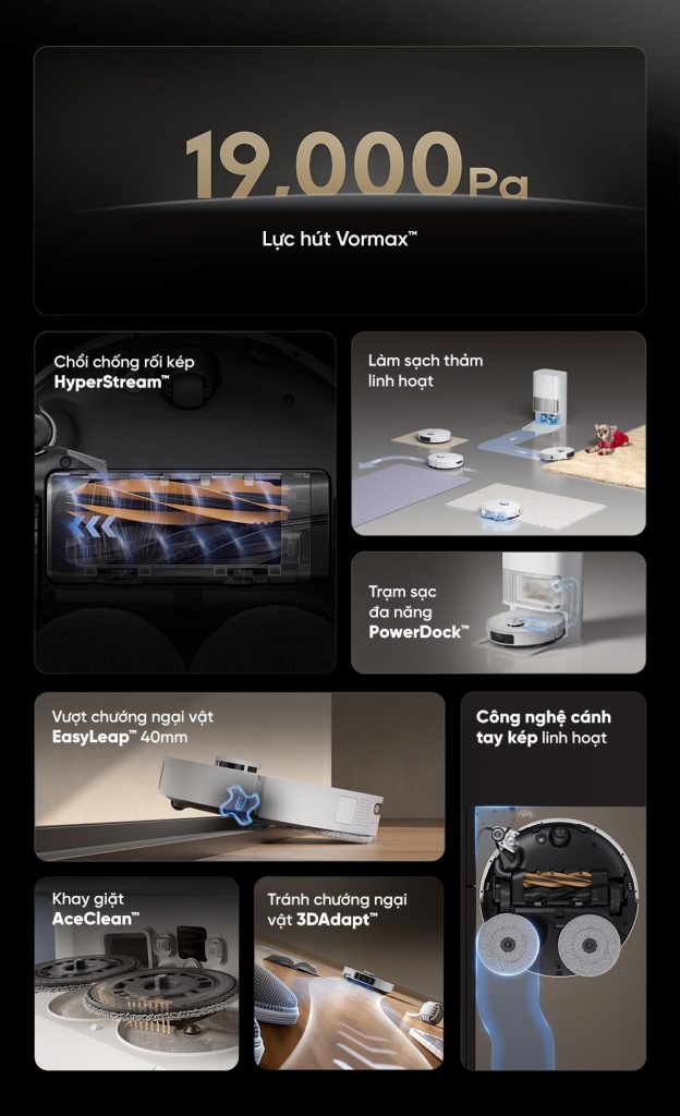 Dreame L40S Ultra 2025 - Ưu điểm nổi bật